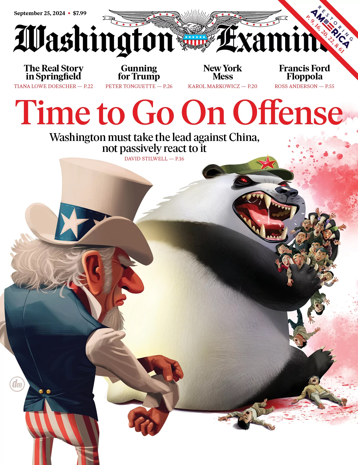 Washington-Examiner September 25, 2024 Issue Cover