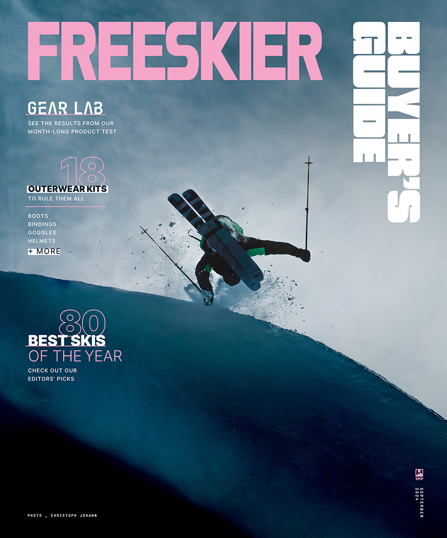Freeskier September 01, 2024 Issue Cover