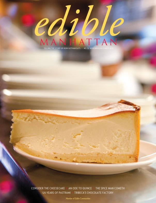Edible-Manhattan November 01, 2013 Issue Cover