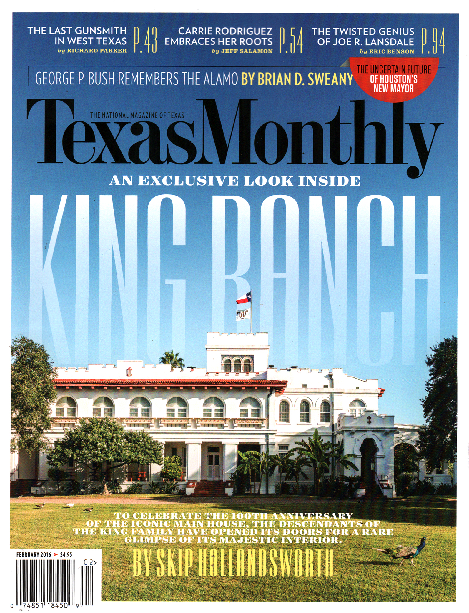 Texas-Monthly February 01, 2016 Issue Cover