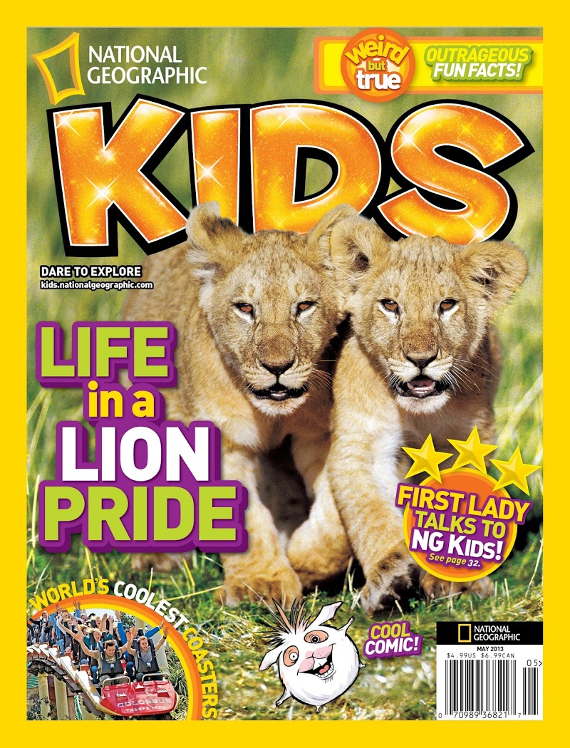 National-Geographic-Kids May 01, 2013 Issue Cover