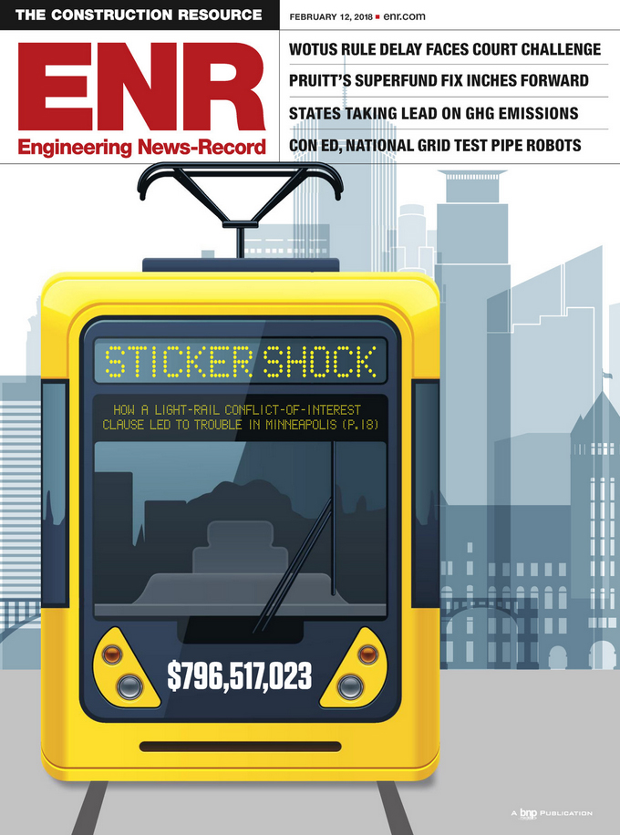 Engineering-News-Record February 12, 2018 Issue Cover