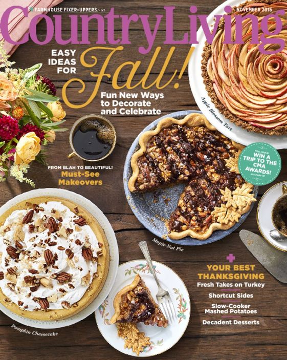 Country-Living November 01, 2016 Issue Cover