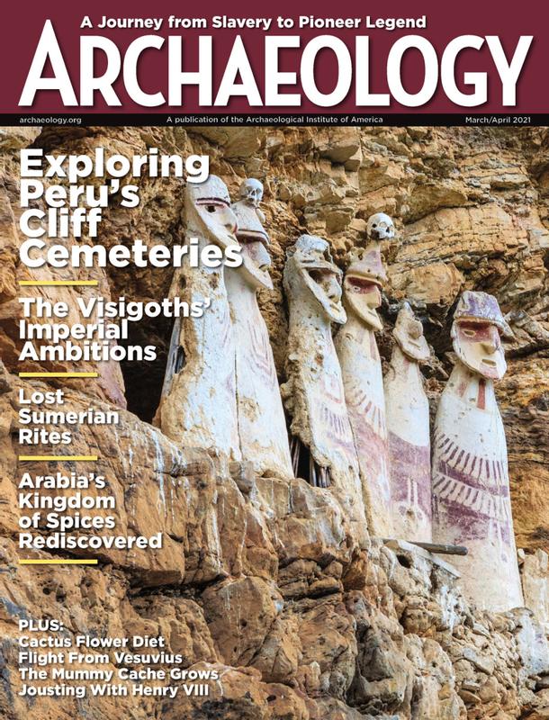 Archaeology March 01, 2021 Issue Cover