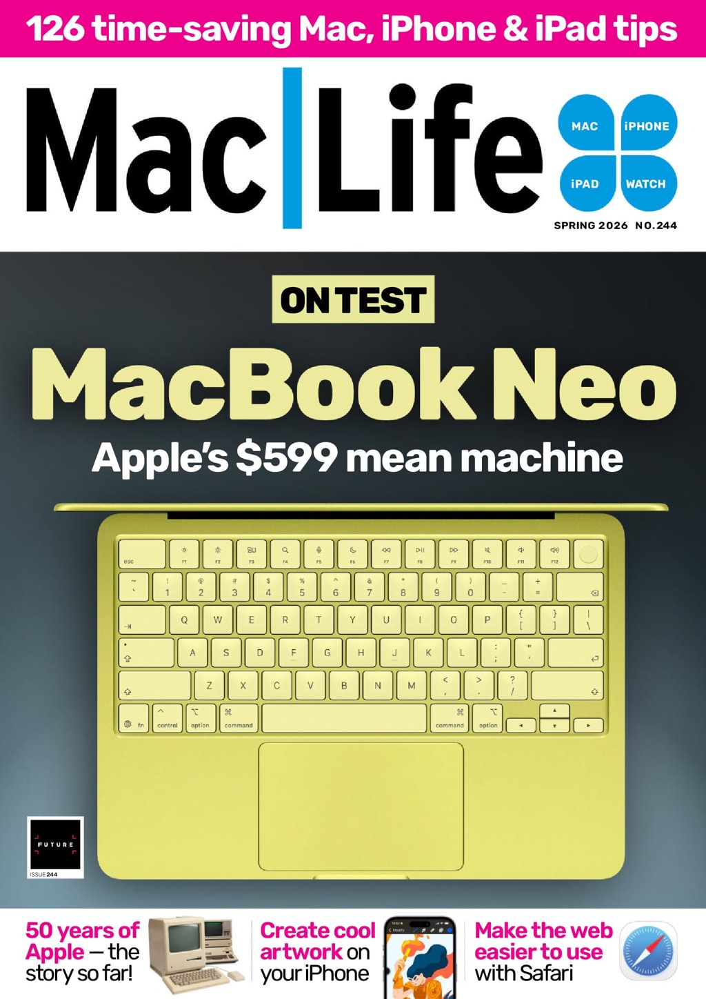 Mac-|-Life April 01, 2026 Issue Cover