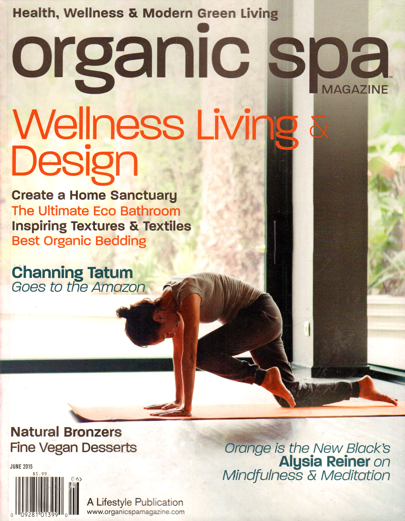Organic-Spa June 01, 2015 Issue Cover