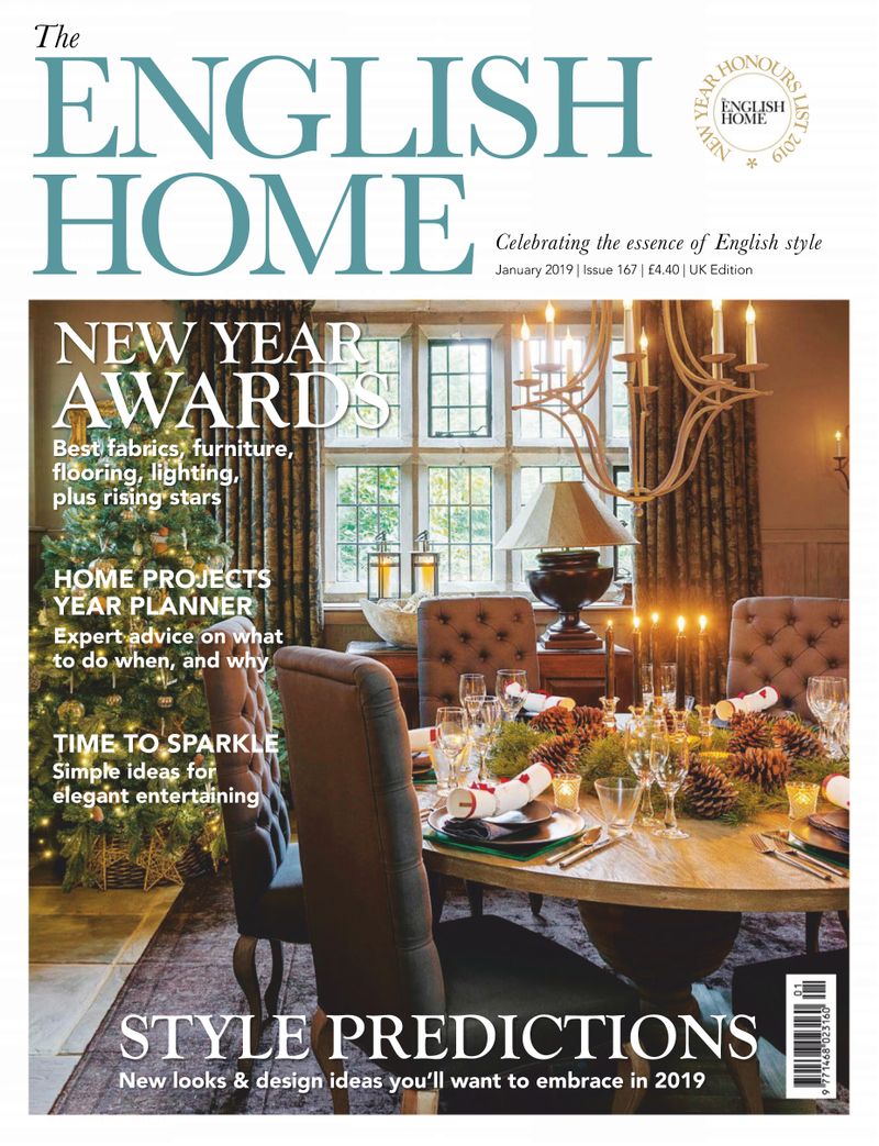 The-English-Home January 01, 2019 Issue Cover