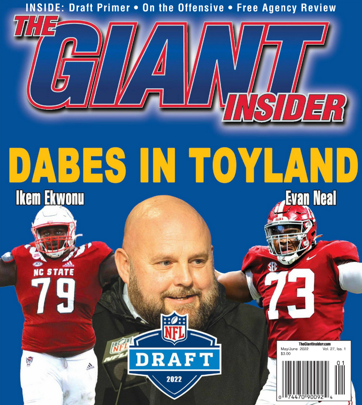 Giants-Insider May 01, 2022 Issue Cover