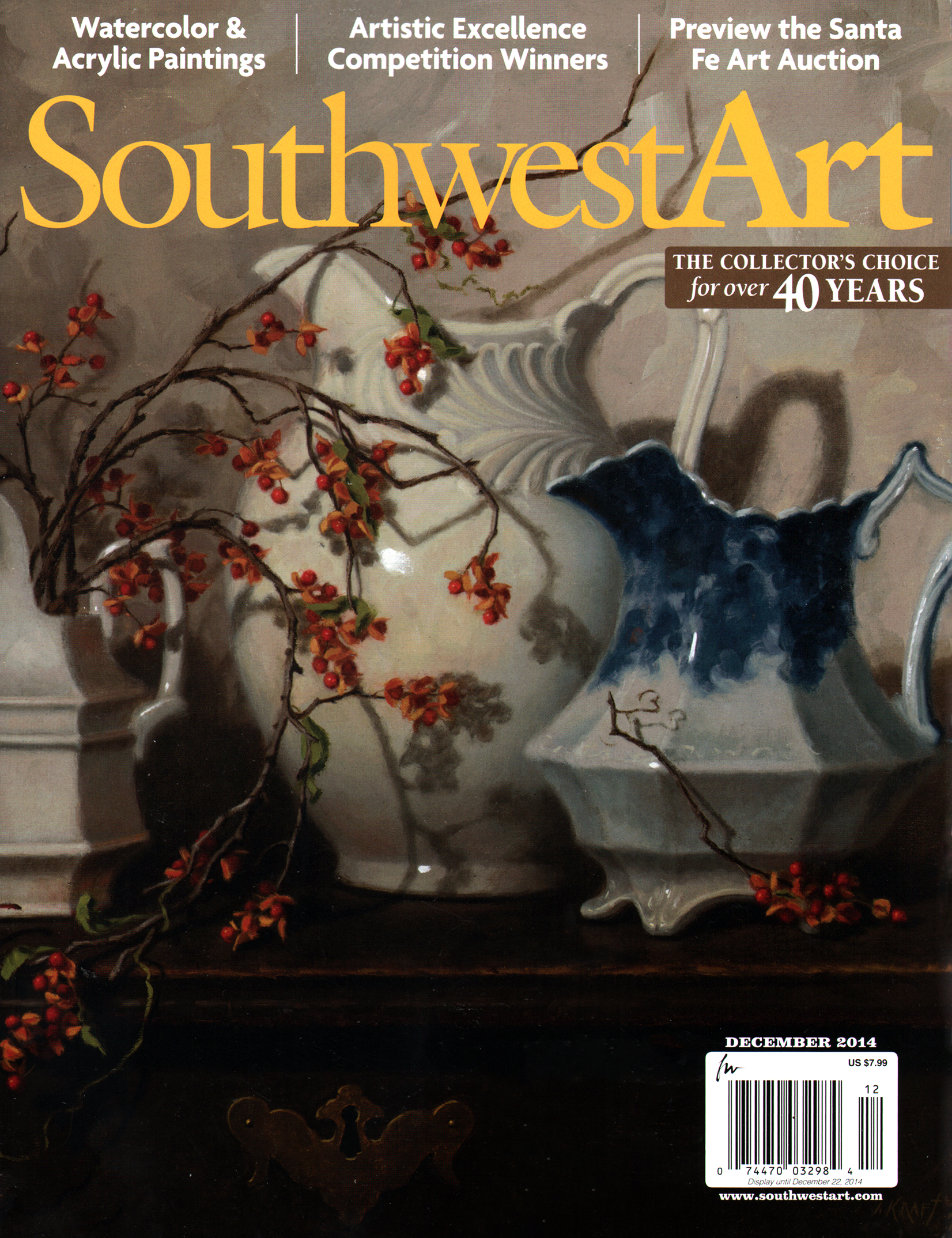 Southwest-Art December 01, 2014 Issue Cover