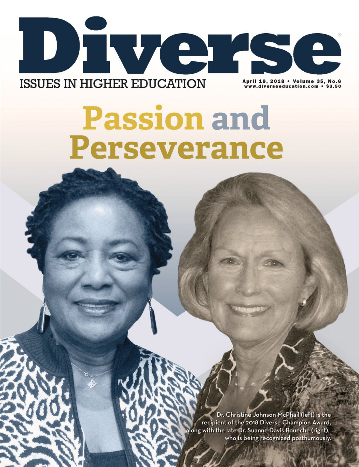 Diverse-Issues-In-Higher-Education April 19, 2018 Issue Cover
