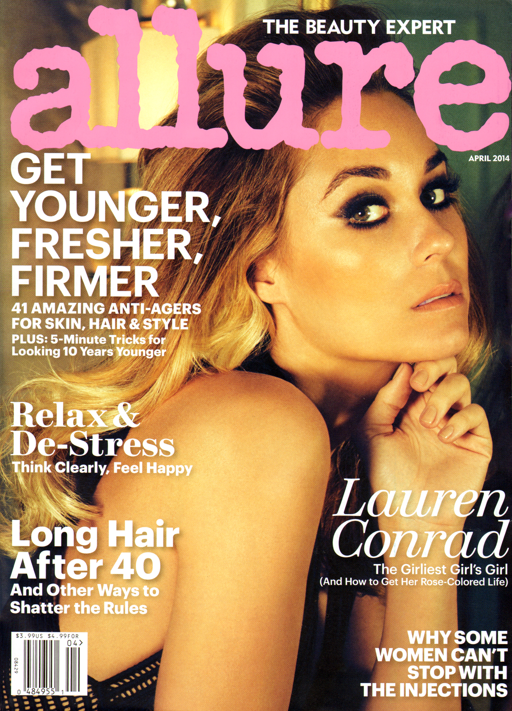 Allure April 01, 2014 Issue Cover