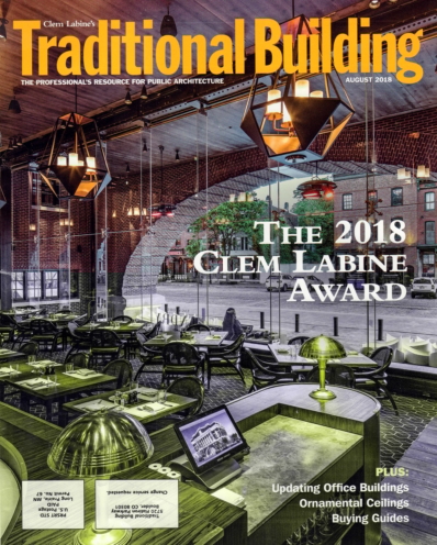Traditional Building August 01, 2018 Issue Cover
