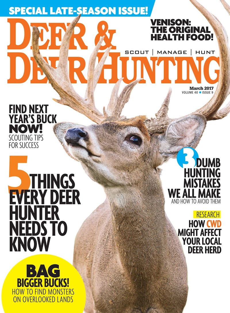 Deer-and-Deer-Hunting March 01, 2017 Issue Cover