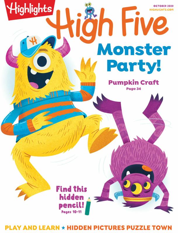 Highlights-High-Five October 01, 2020 Issue Cover