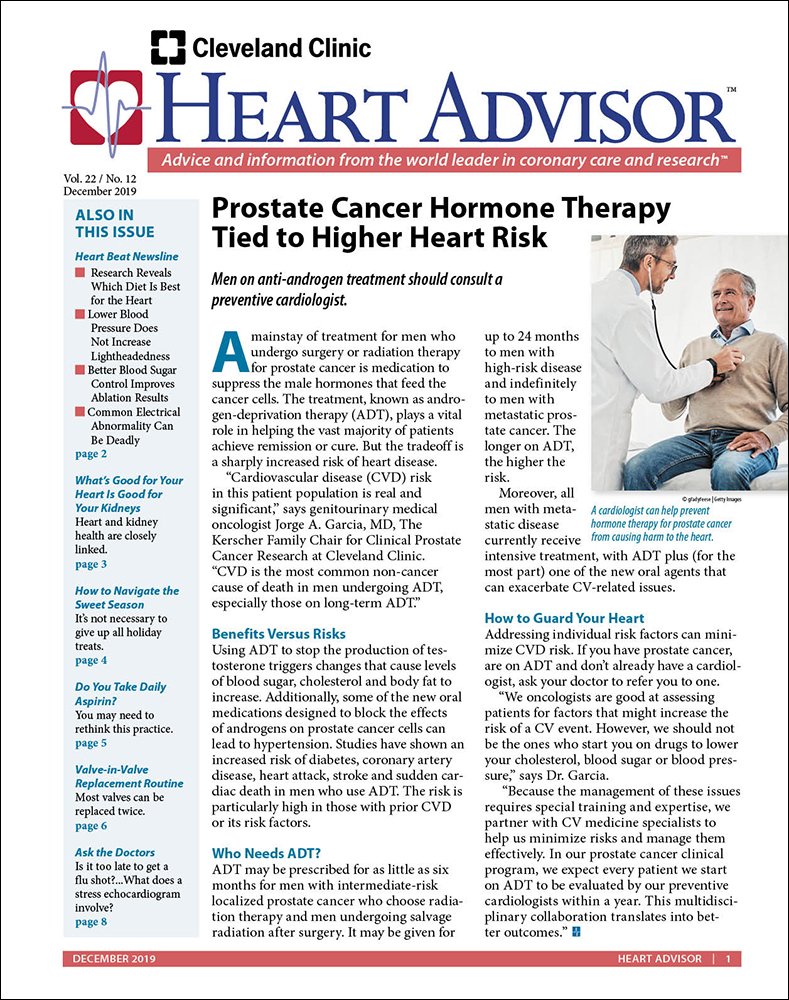 Heart-Advisor December 01, 2019 Issue Cover
