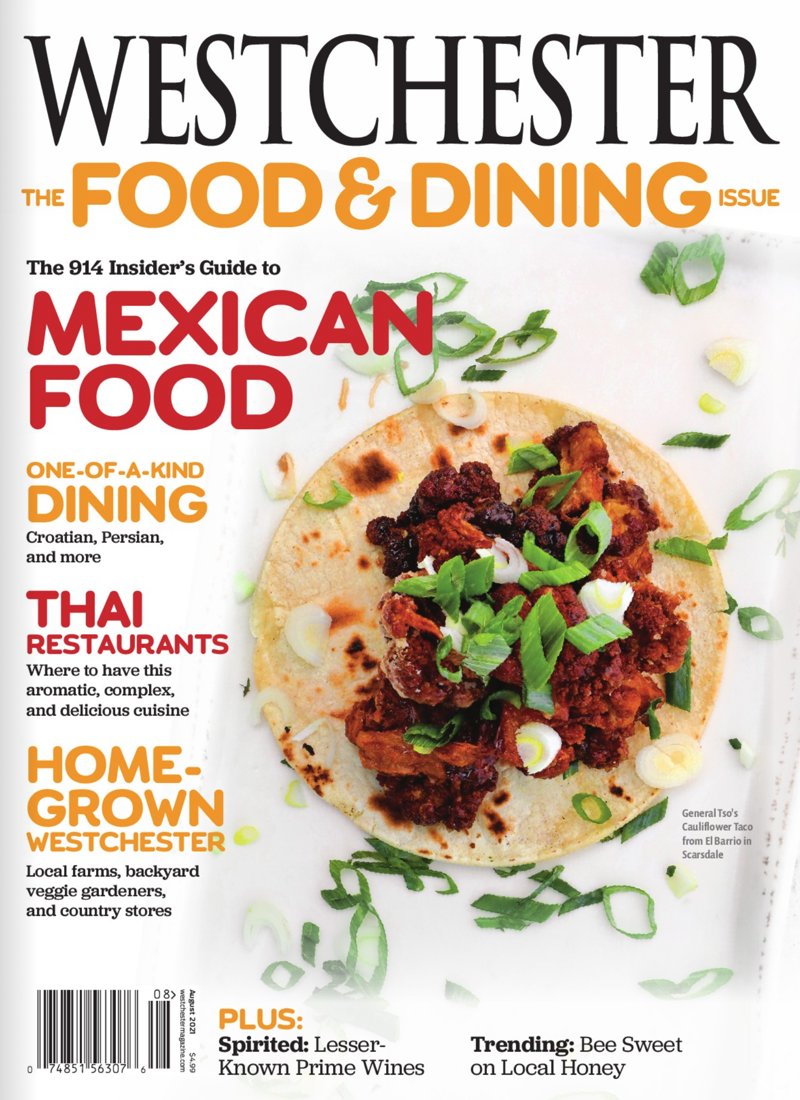 Westchester-Magazine August 01, 2021 Issue Cover