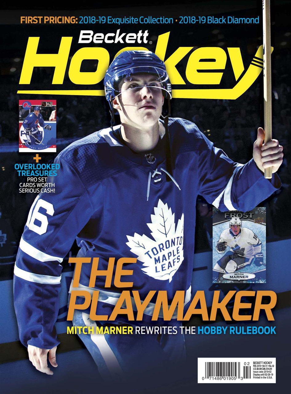 Beckett-Hockey February 01, 2019 Issue Cover