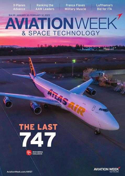 Aviation-Week-and-Space-Technology January 30, 2023 Issue Cover