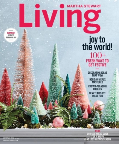 Martha Stewart Living December 01, 2016 Issue Cover