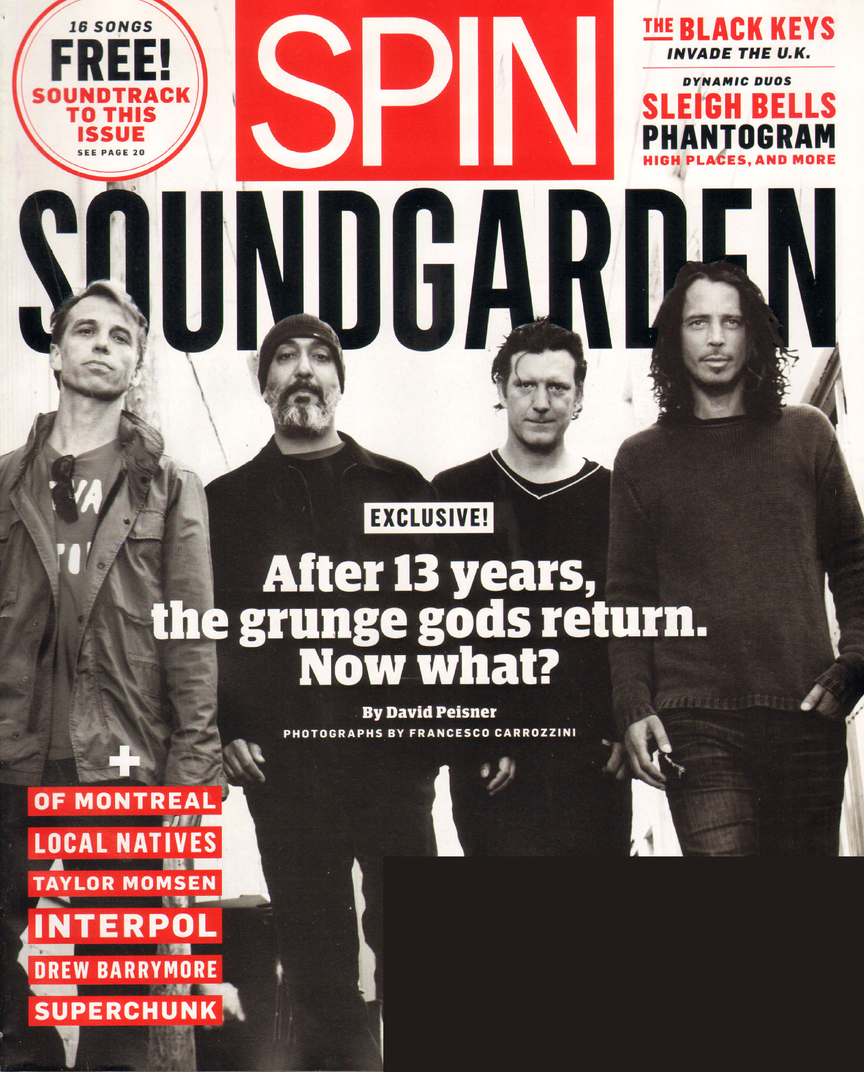 Spin October 01, 2010 Issue Cover