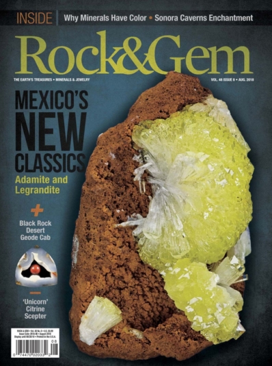 Rock & Gem August 01, 2018 Issue Cover