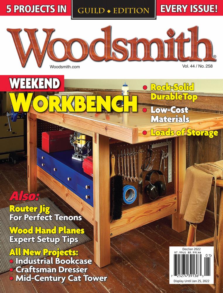Woodsmith December 01, 2021 Issue Cover