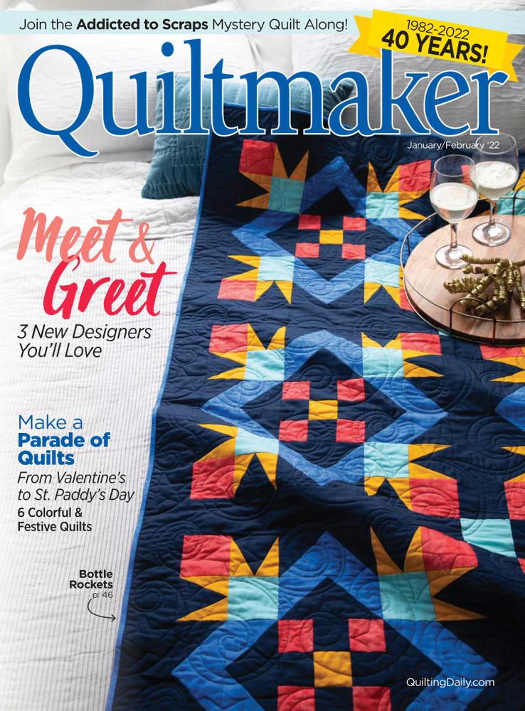 Quiltmaker January 01, 2022 Issue Cover