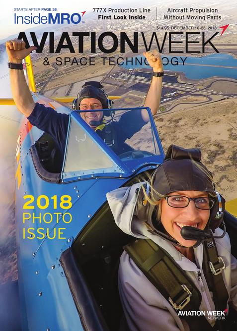 Aviation-Week-and-Space-Technology December 10, 2018 Issue Cover