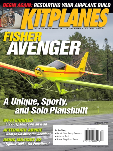 Kit Planes October 01, 2019 Issue Cover