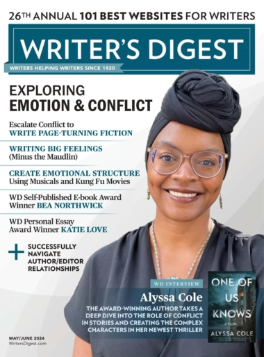 Writer's Digest May 01, 2024 Issue Cover