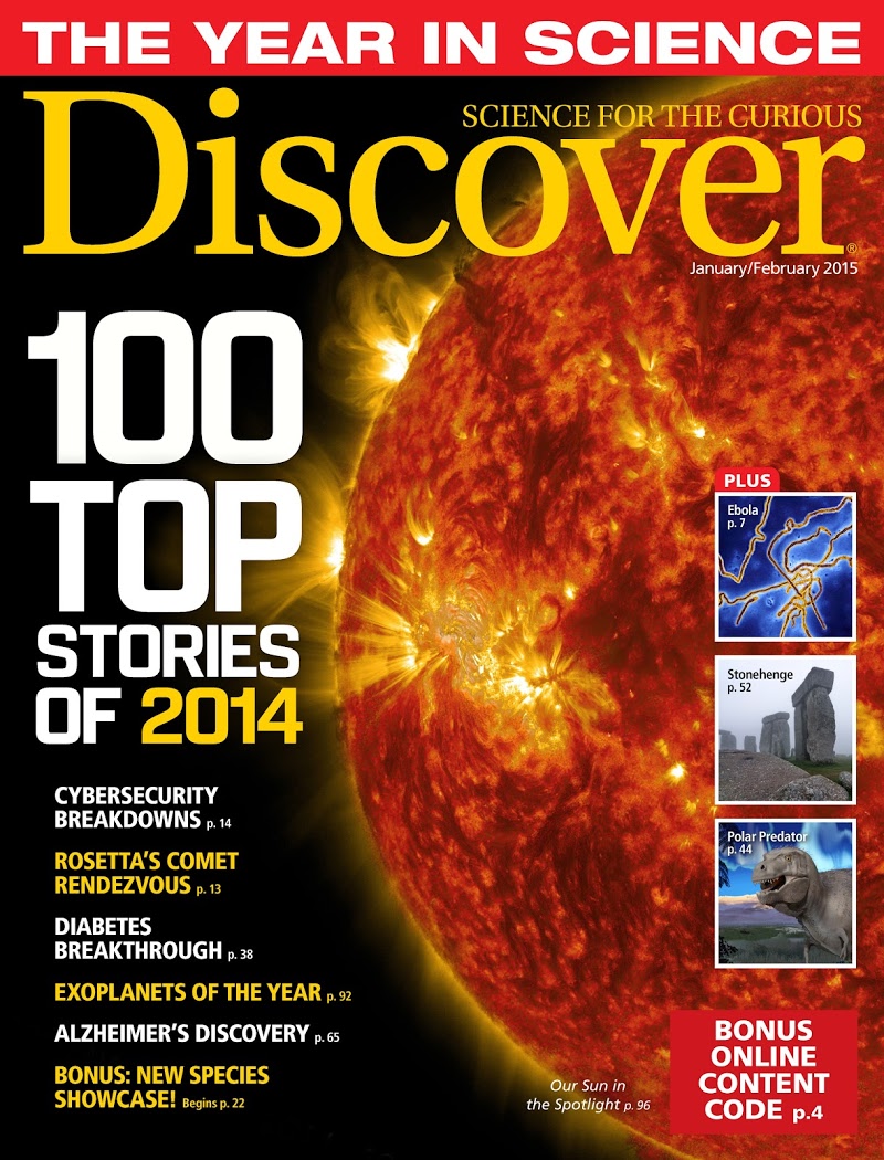 Discover January 01, 2015 Issue Cover