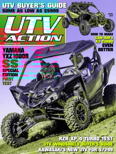 UTV Action April 01, 2017 Issue Cover