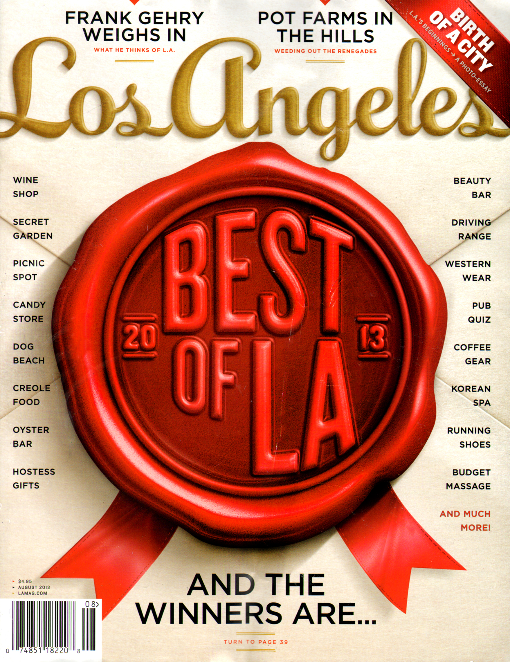 Los-Angeles August 01, 2013 Issue Cover