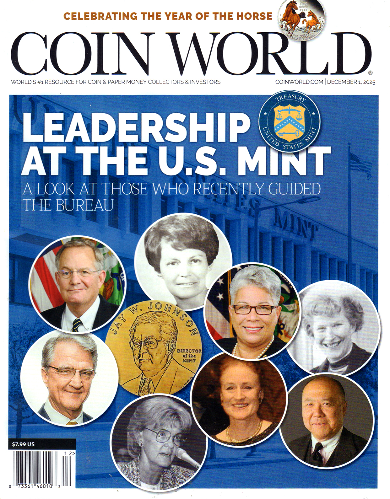 Coin-World-Monthly December 01, 2025 Issue Cover