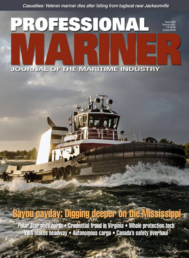 Professional-Mariner February 01, 2021 Issue Cover