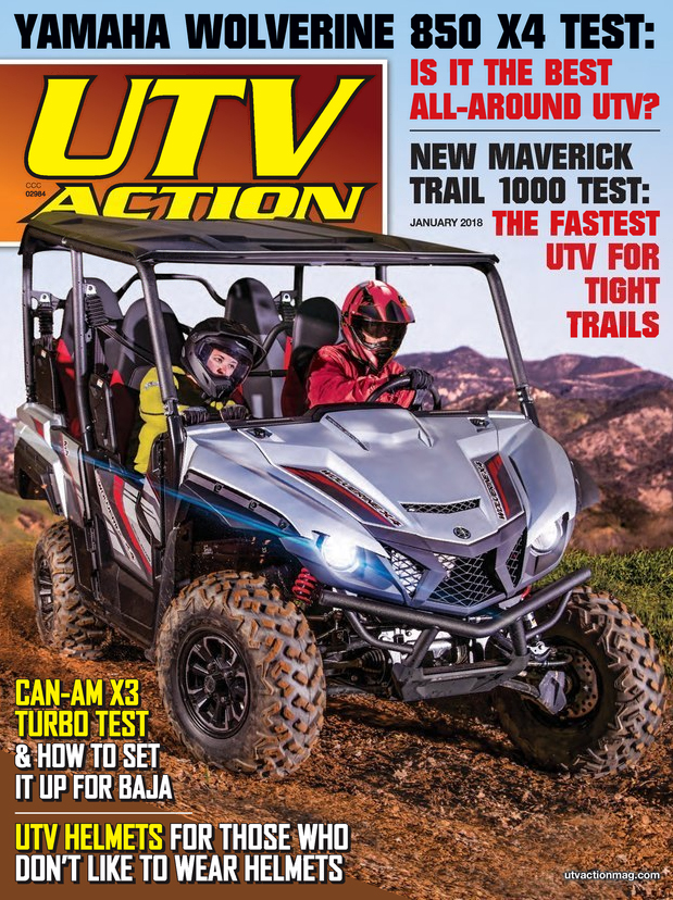 UTV-Action January 01, 2018 Issue Cover