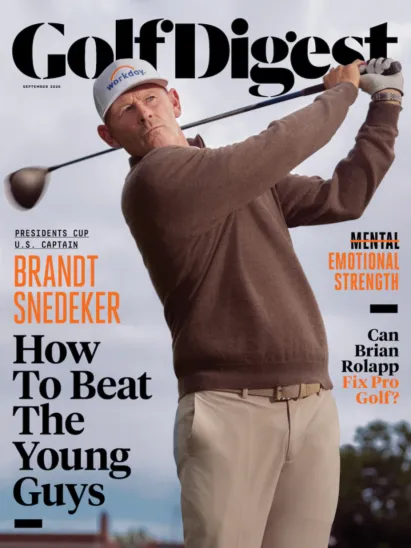 Golf Digest September 01, 2026 Issue Cover