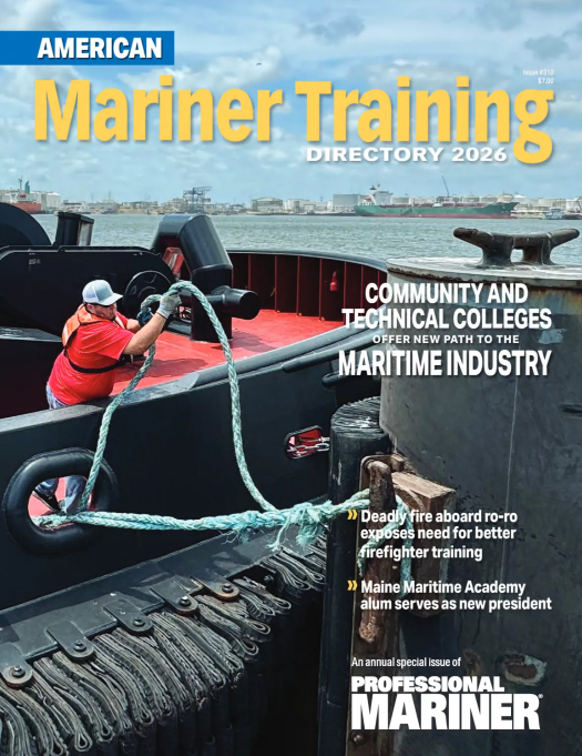 Professional-Mariner November 01, 2025 Issue Cover