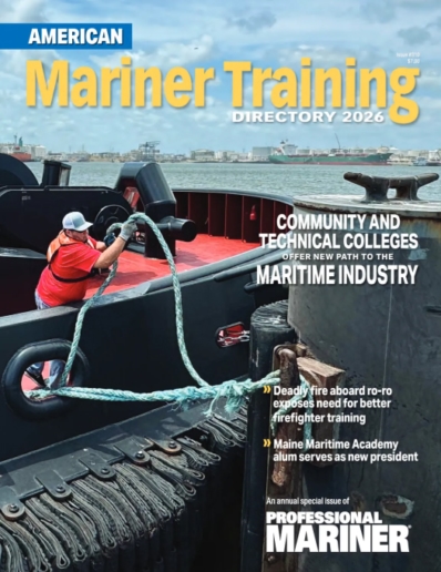 Professional Mariner November 01, 2025 Issue Cover