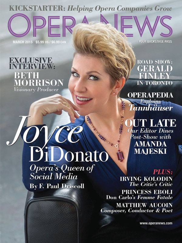 Opera-News March 01, 2015 Issue Cover