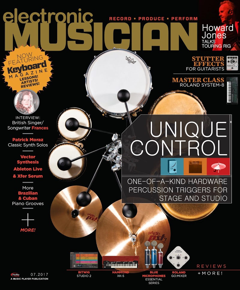 Electronic-Musician July 01, 2017 Issue Cover