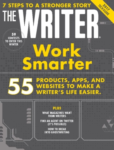 The Writer November 01, 2017 Issue Cover