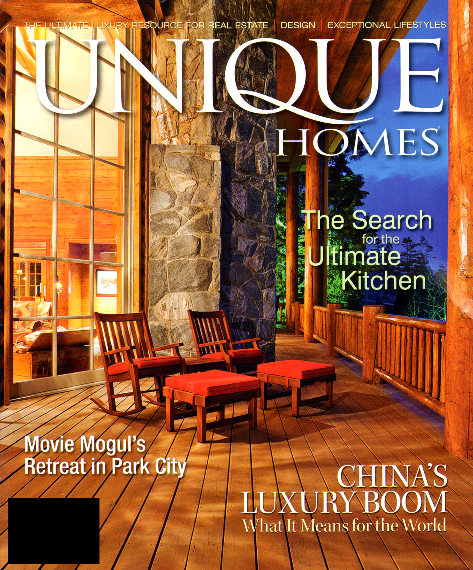 Unique-Homes December 01, 2012 Issue Cover