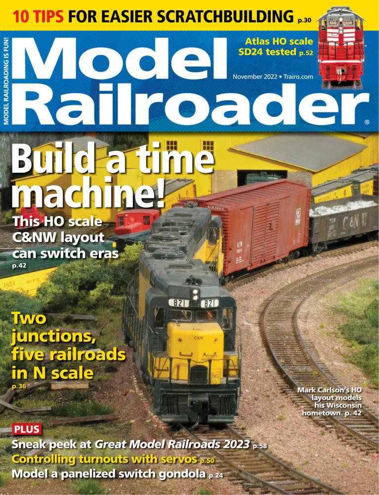 model-railroader November 01, 2022 Issue Cover
