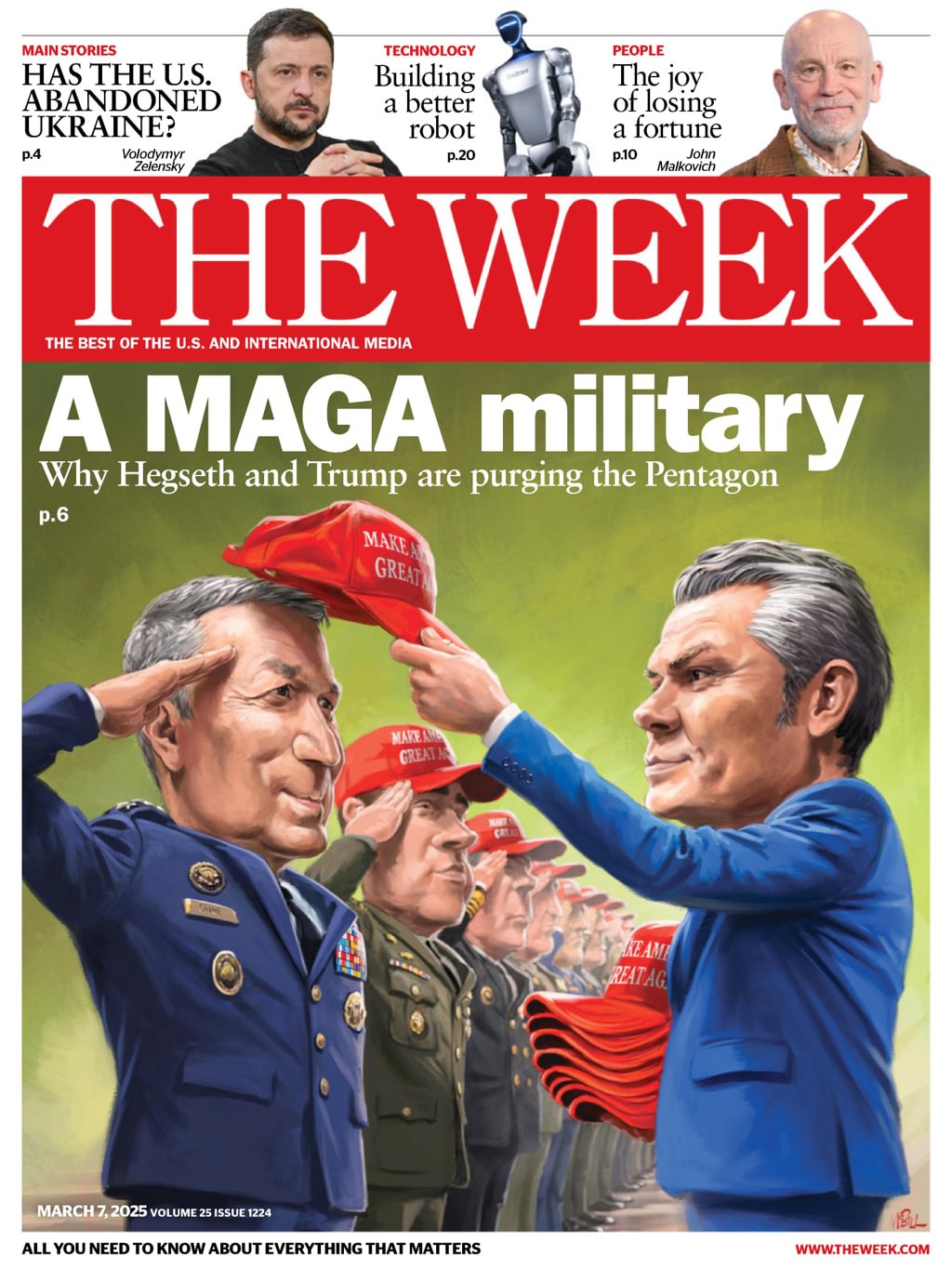 The-Week March 07, 2025 Issue Cover