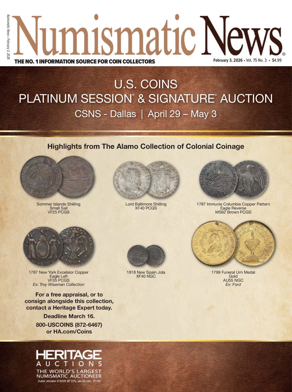 Numismatic News February 03, 2026 Issue Cover