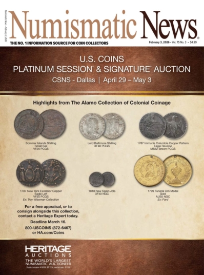 Numismatic News February 03, 2026 Issue Cover