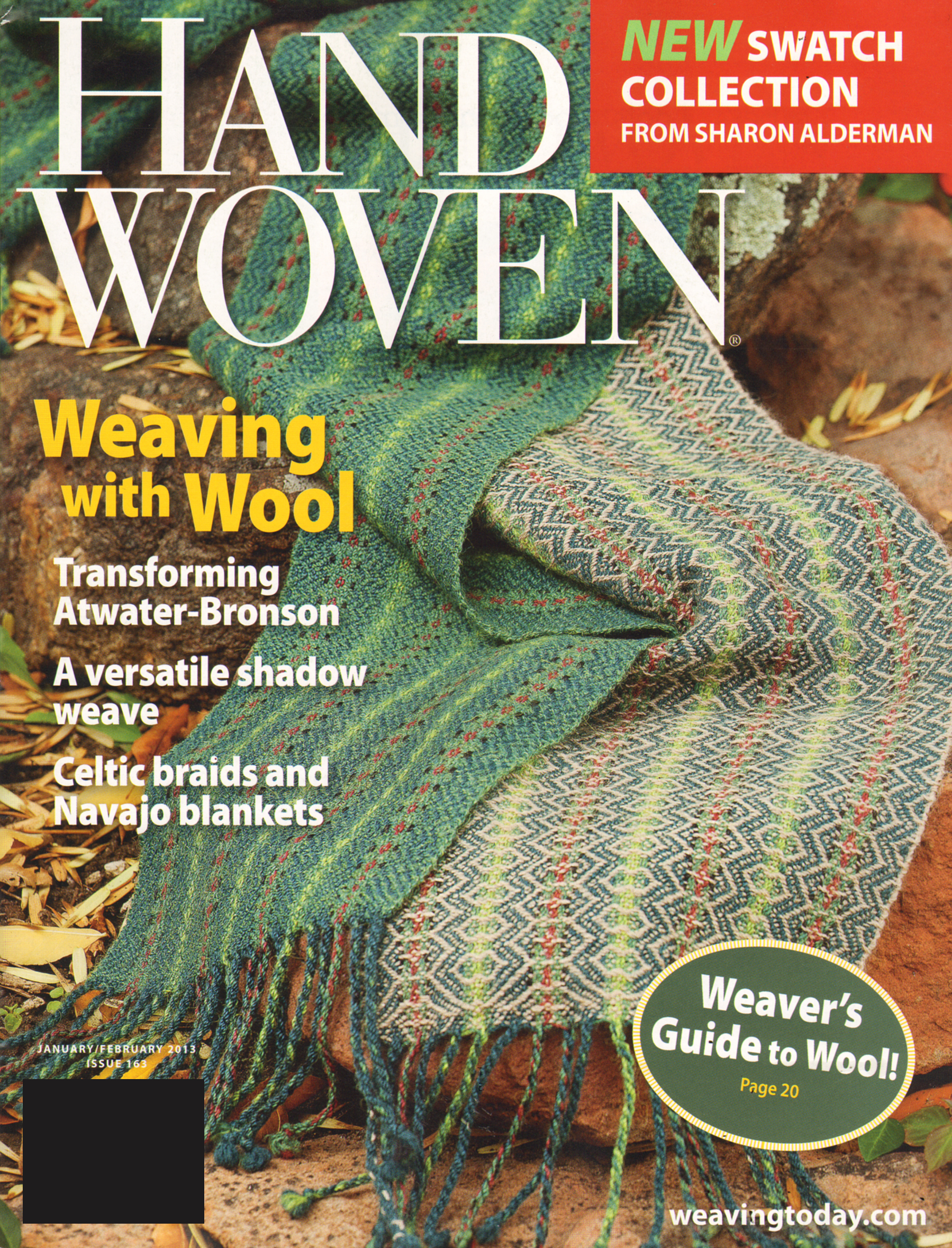 Handwoven January 01, 2013 Issue Cover