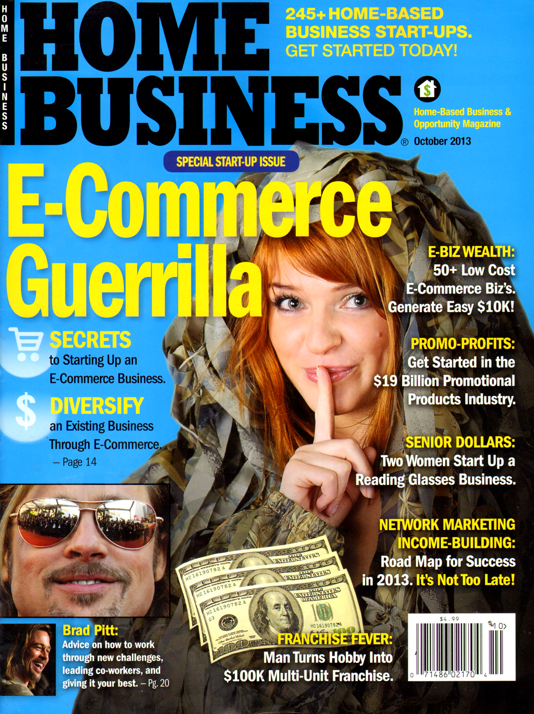 Home-Business-Magazine October 01, 2013 Issue Cover