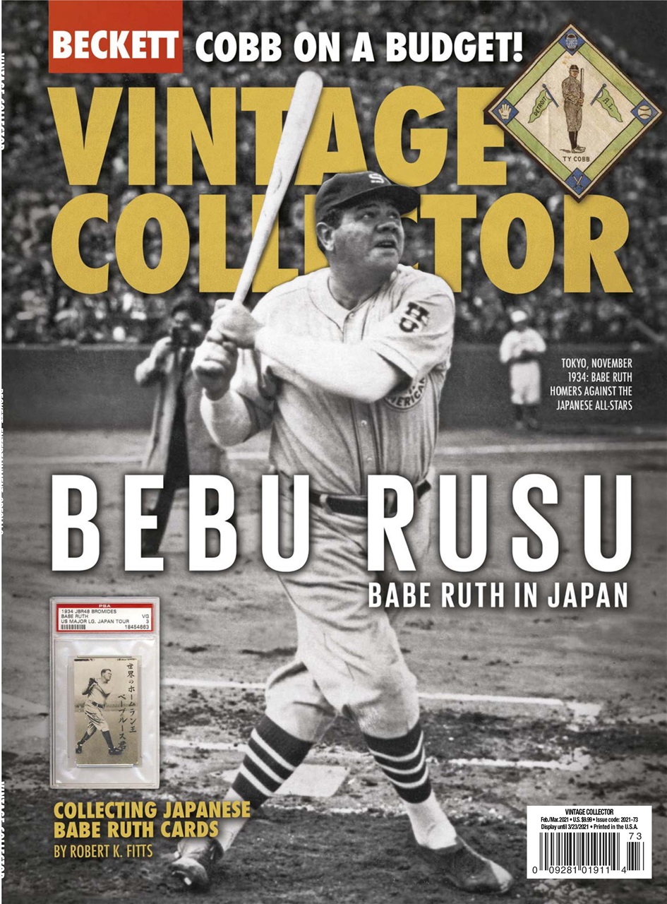 Beckett-Vintage-Collector February 01, 2021 Issue Cover